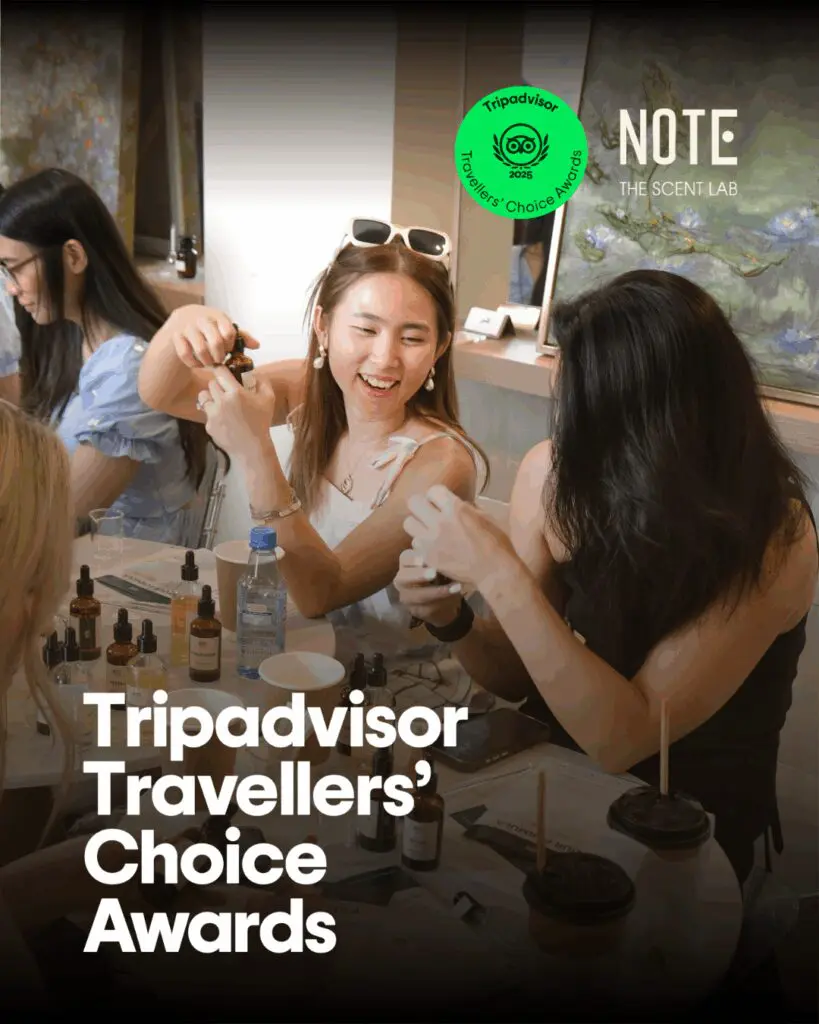 NOTE - The Scent Lab Tripadvisor - NOTE - The Scent Lab NOTE - The Scent Lab - sản phẩm mùi hương từ NOTE - The Scent Lab