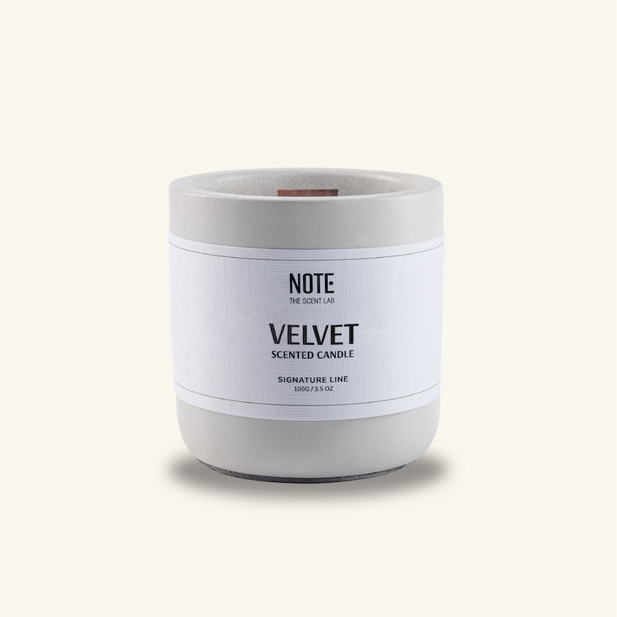 NEN THOM NOTE - VELVET_100G - NOTE - The Scent Lab NEN THOM NOTE - VELVET_100G - sản phẩm mùi hương từ NOTE - The Scent Lab