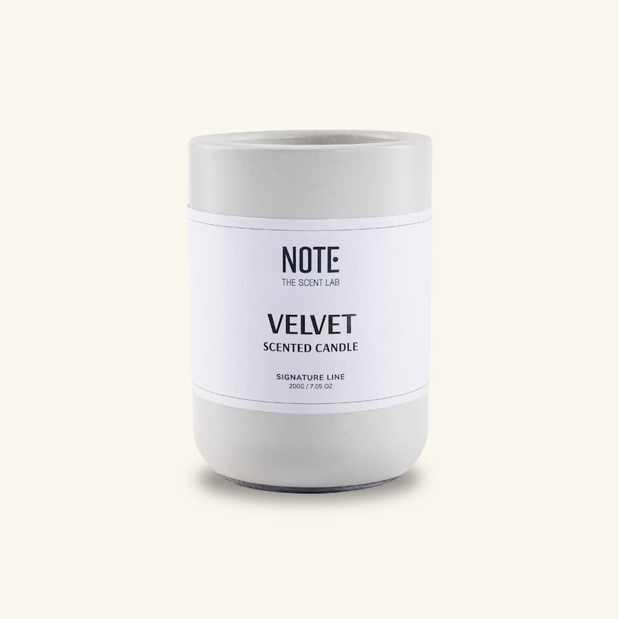 NEN THOM NOTE - VELVET_200G - NOTE - The Scent Lab NEN THOM NOTE - VELVET_200G - sản phẩm mùi hương từ NOTE - The Scent Lab