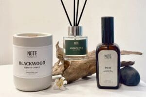 nến thơm hay khuếch tán hương - sản phẩm mùi hương từ NOTE - The Scent Lab