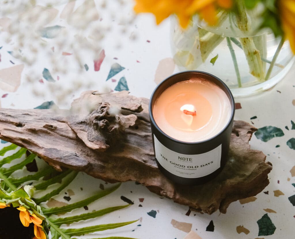 nến sáp tự nhiên