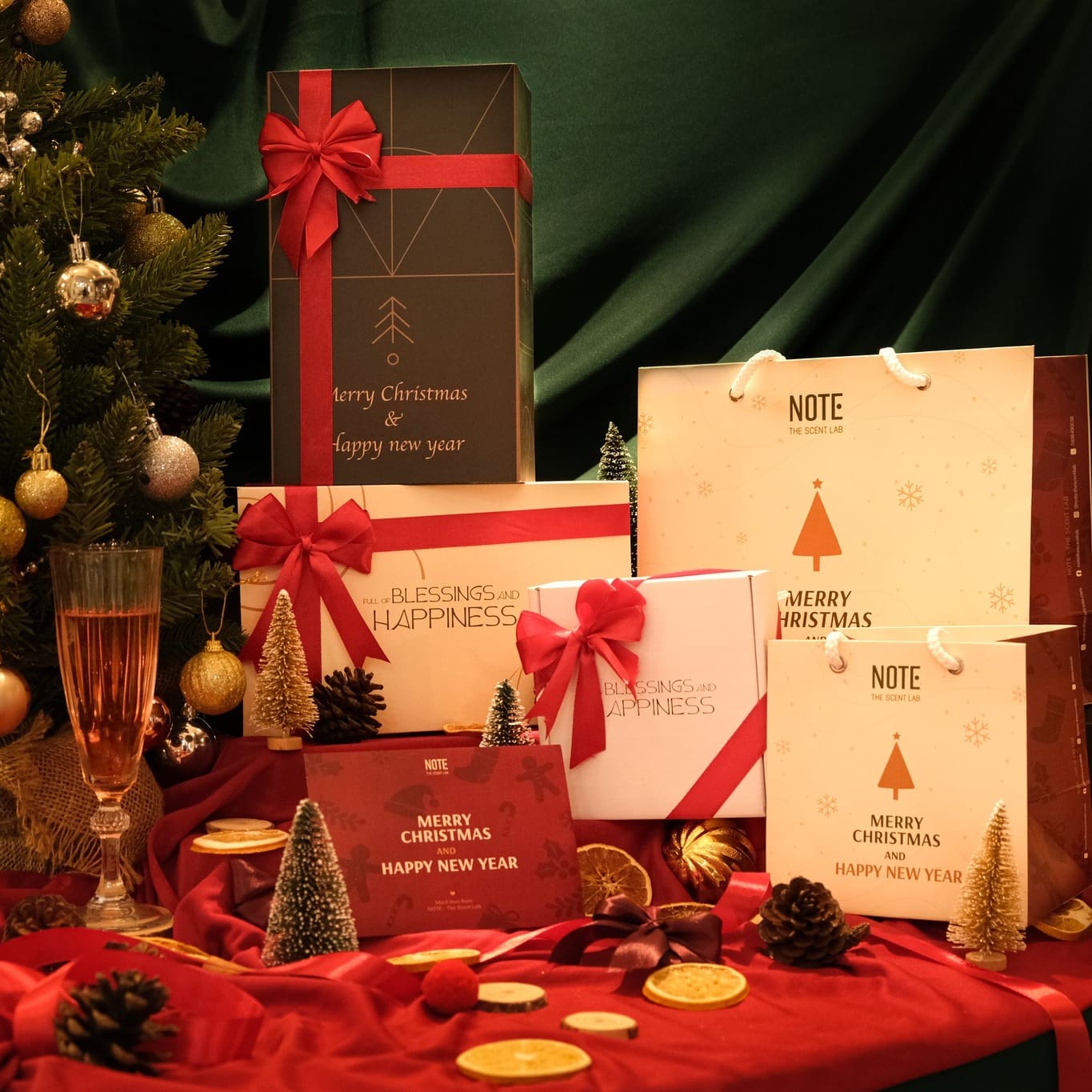 Quà Giáng Sinh mùi hương