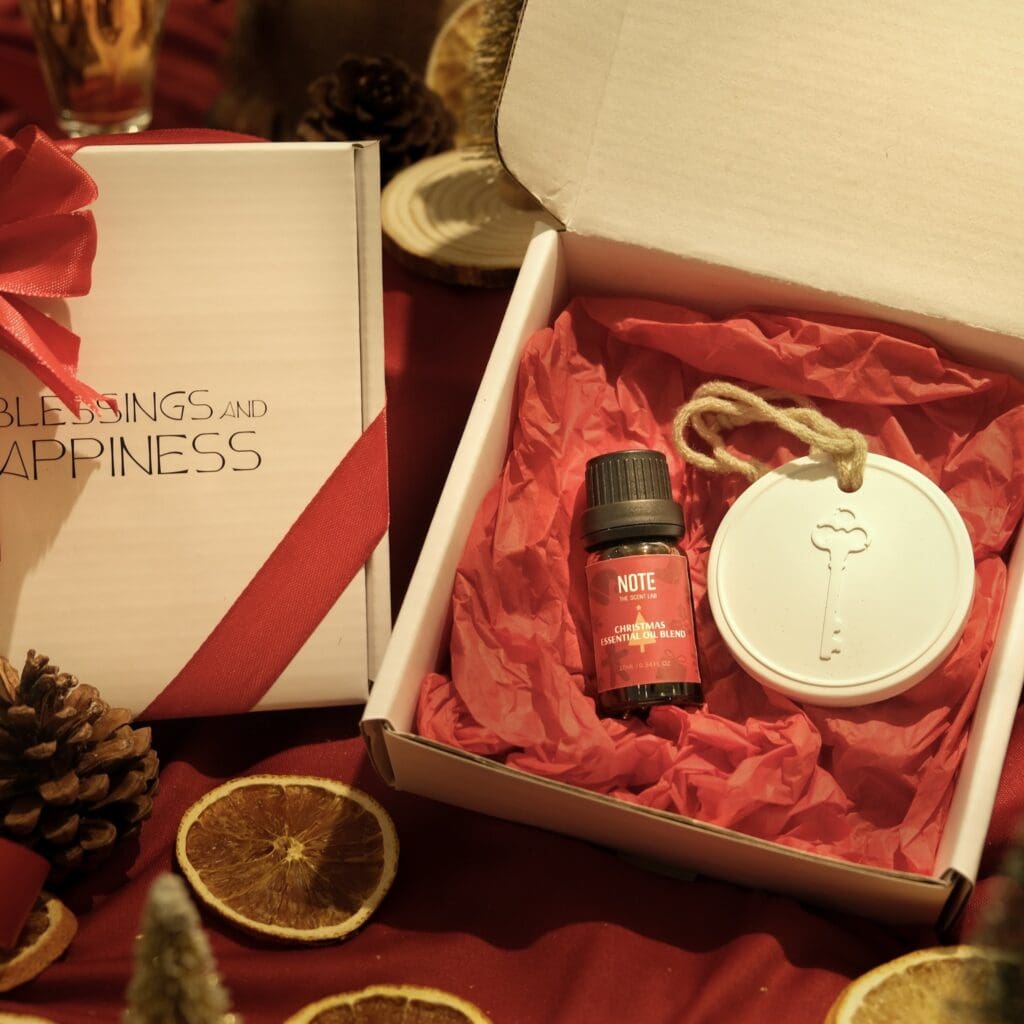 quà Giáng Sinh mùi hương tinh dau giang sinh