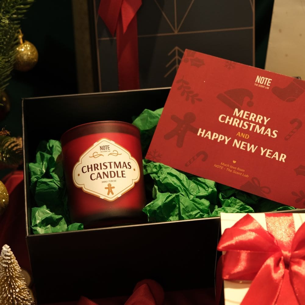 quà Giáng Sinh mùi hương set 1 nến giáng sinh