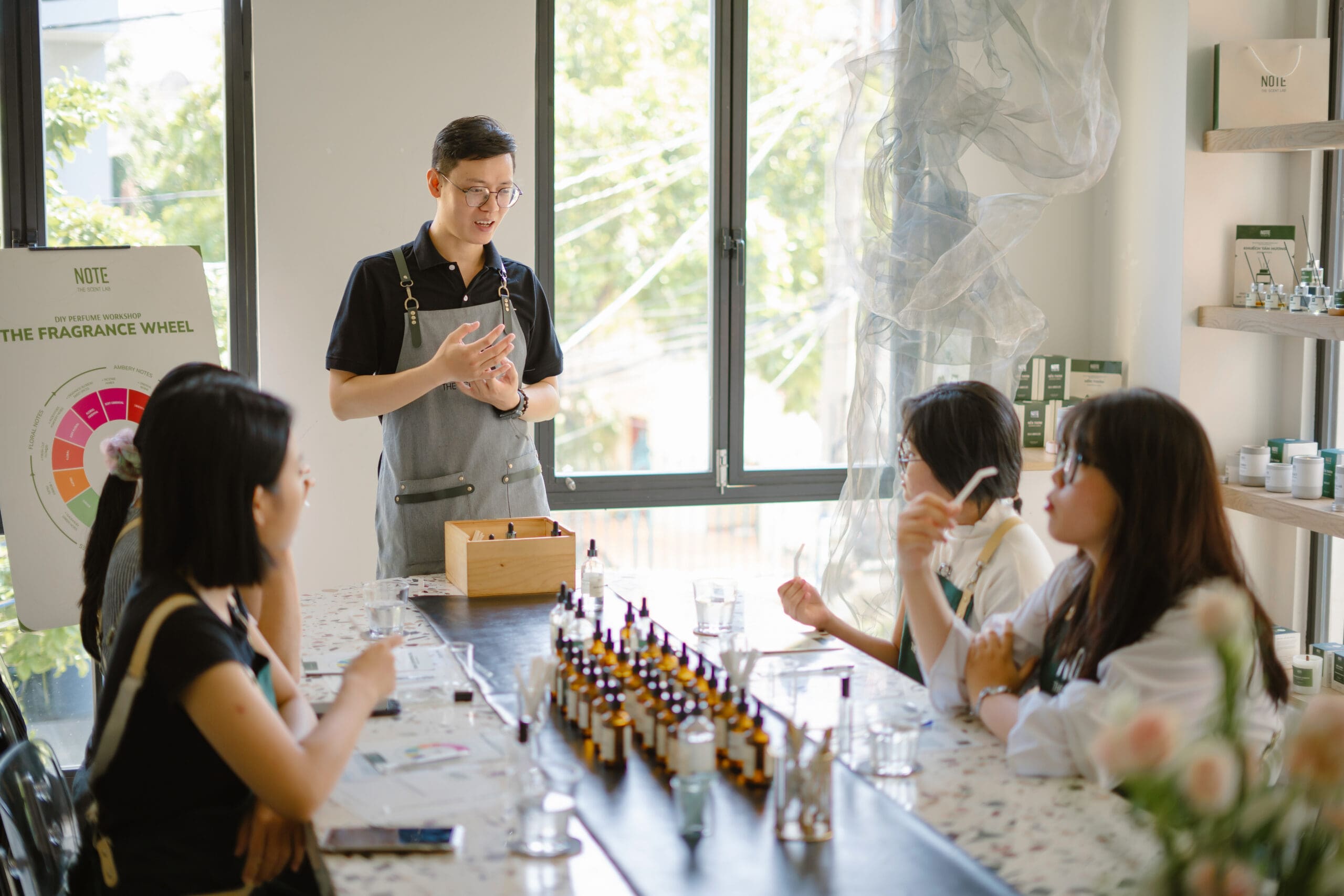 NOTE - The Scent Lab's Perfume Workshop
