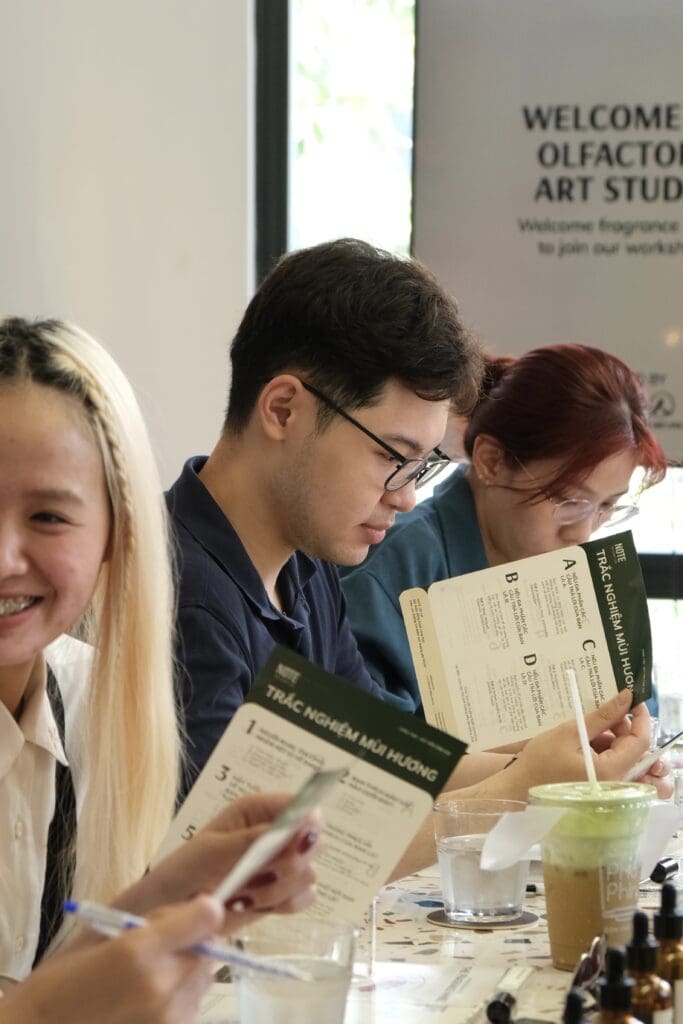 workshop doanh nghiệp - sản phẩm mùi hương từ NOTE - The Scent Lab