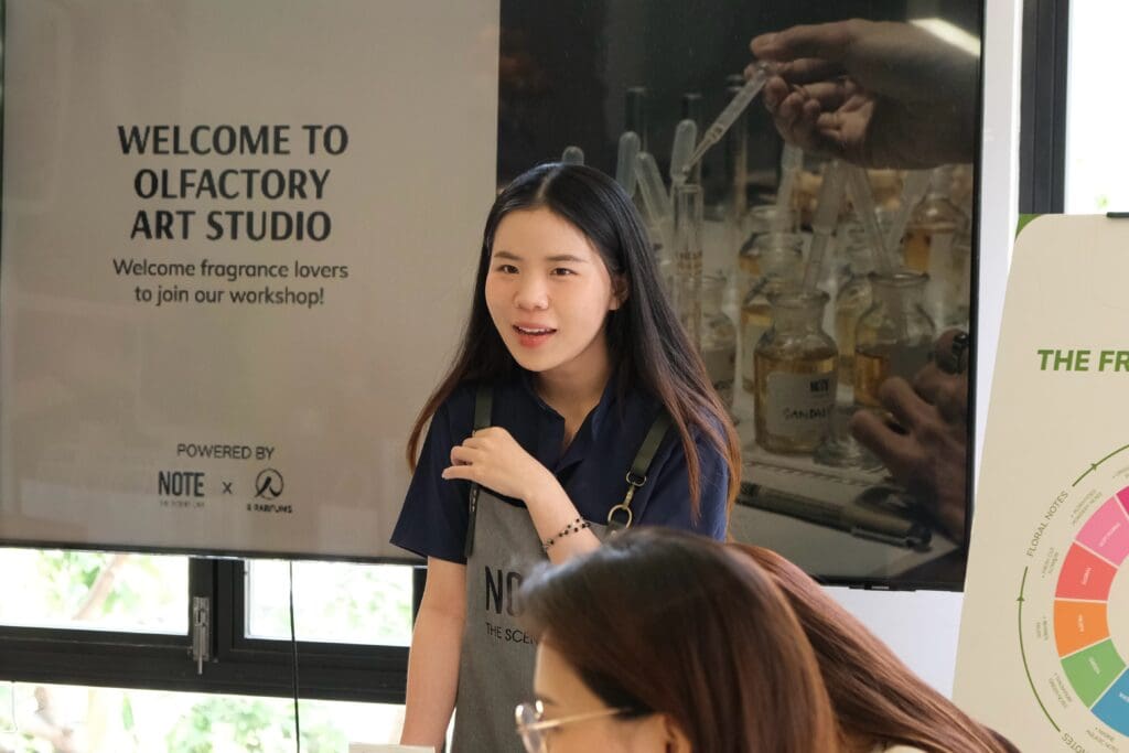 workshop doanh nghiệp - sản phẩm mùi hương từ NOTE - The Scent Lab