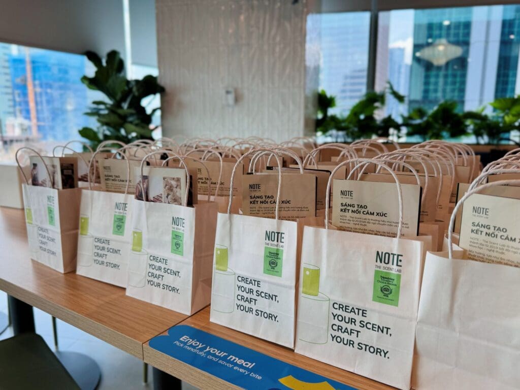Workshop doanh nghiệp, workshop nước hoa, mùi hương, TikTok, NOTE - The Scent Lab