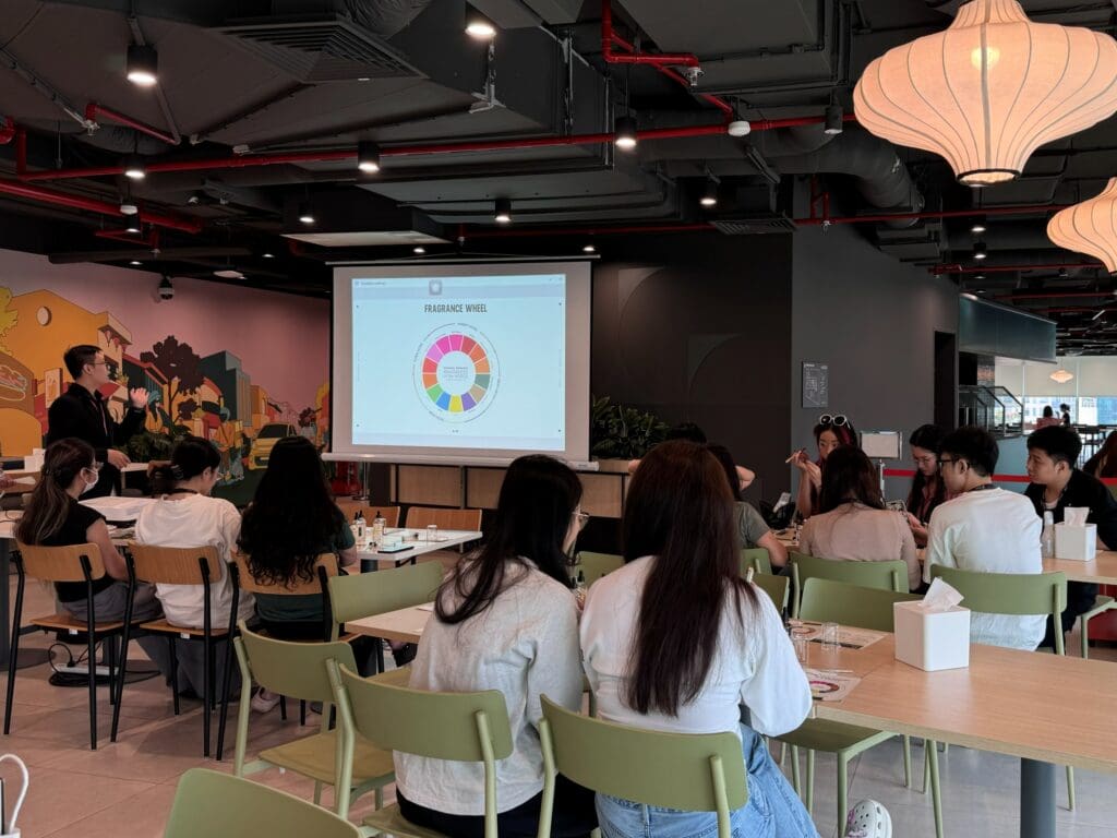 Workshop doanh nghiệp, workshop nước hoa, mùi hương, TikTok, NOTE - The Scent Lab