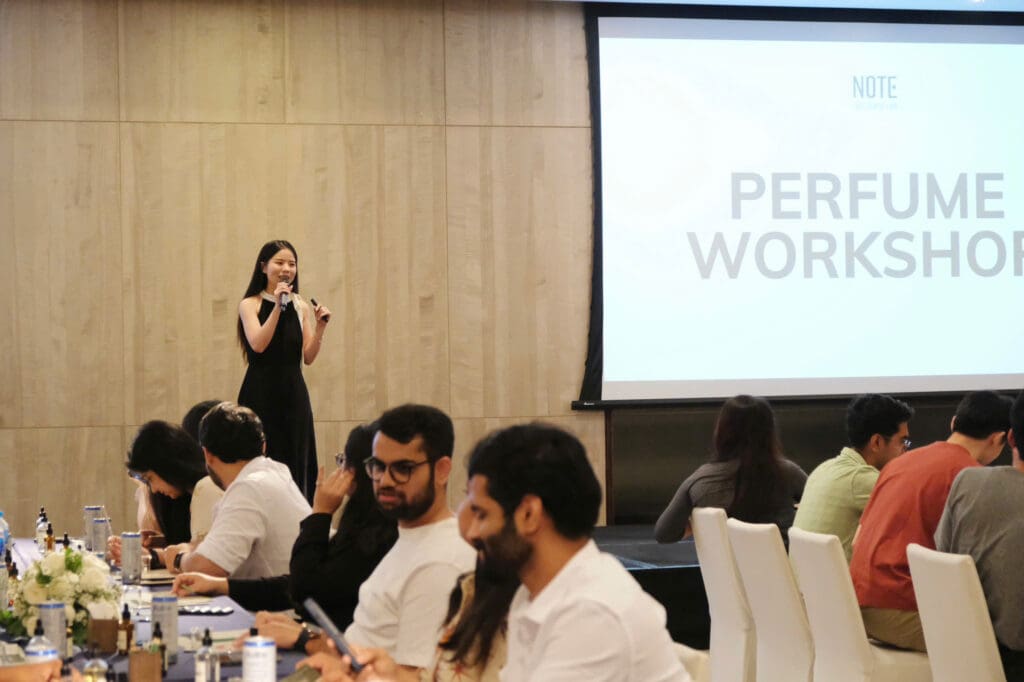 Workshop nước hoa doanh nghiệp, workshop B2B, mùi hương, cầu nối văn hóa, Vietmark, NTU Singapore, NOTE - The Scent Lab