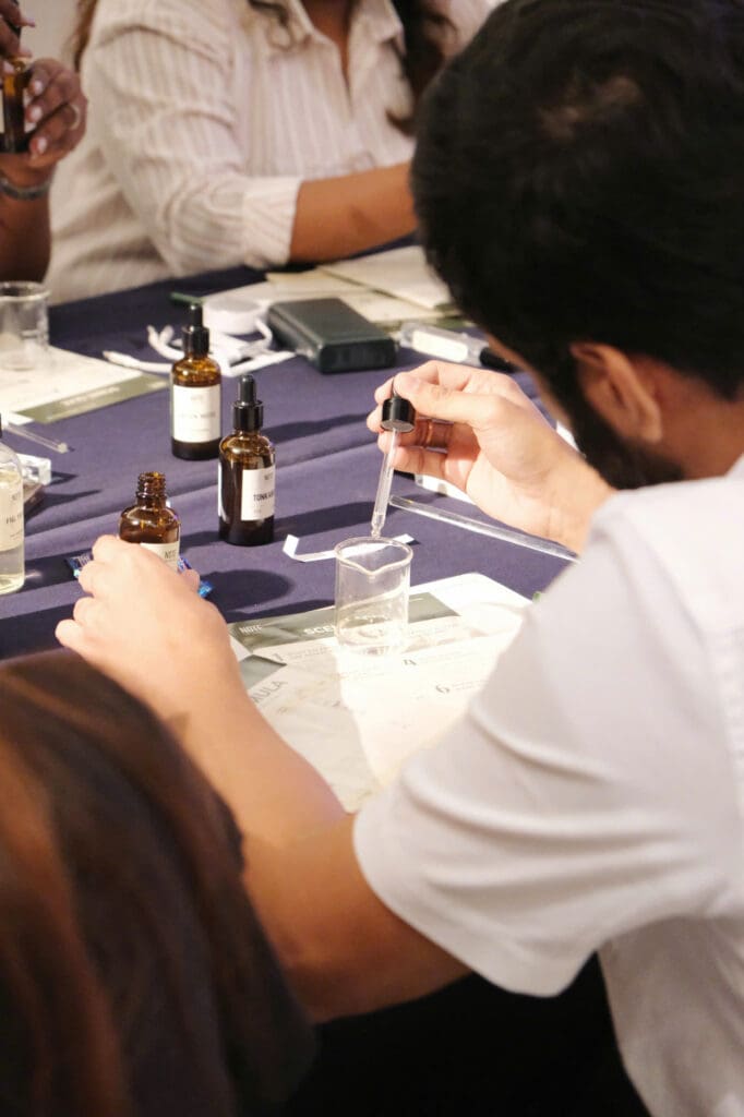 Workshop nước hoa doanh nghiệp, workshop B2B, mùi hương, cầu nối văn hóa, Vietmark, NTU Singapore, NOTE - The Scent Lab