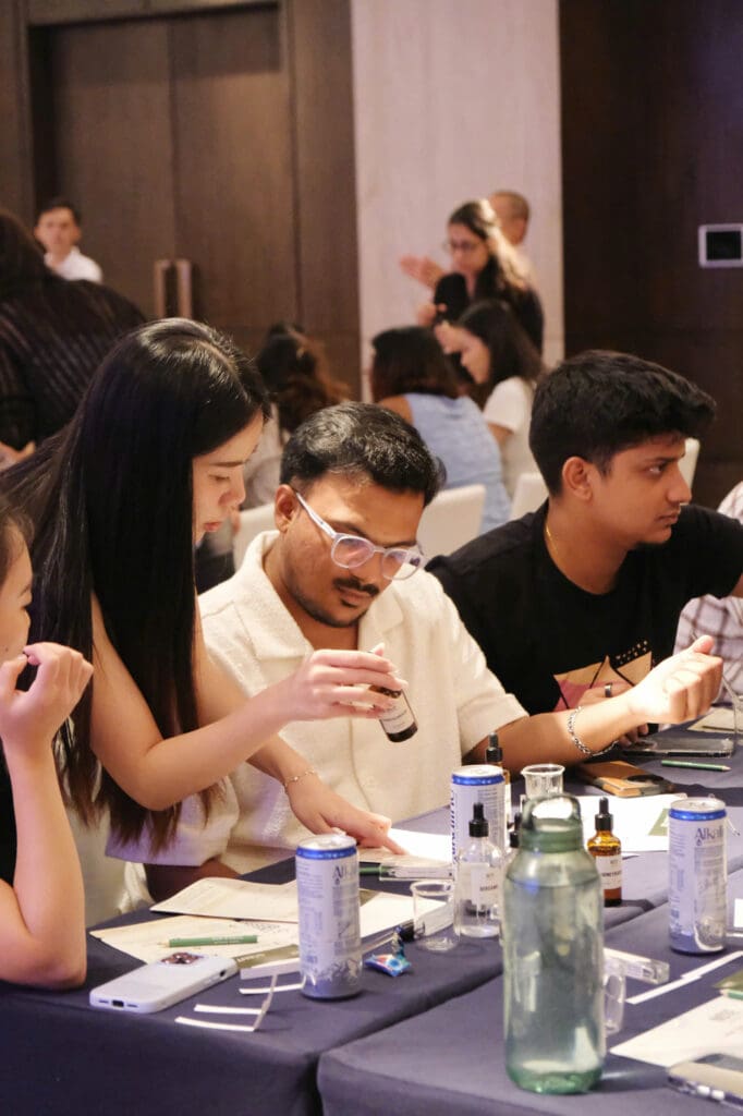 Workshop nước hoa doanh nghiệp, workshop B2B, mùi hương, cầu nối văn hóa, Vietmark, NTU Singapore, NOTE - The Scent Lab