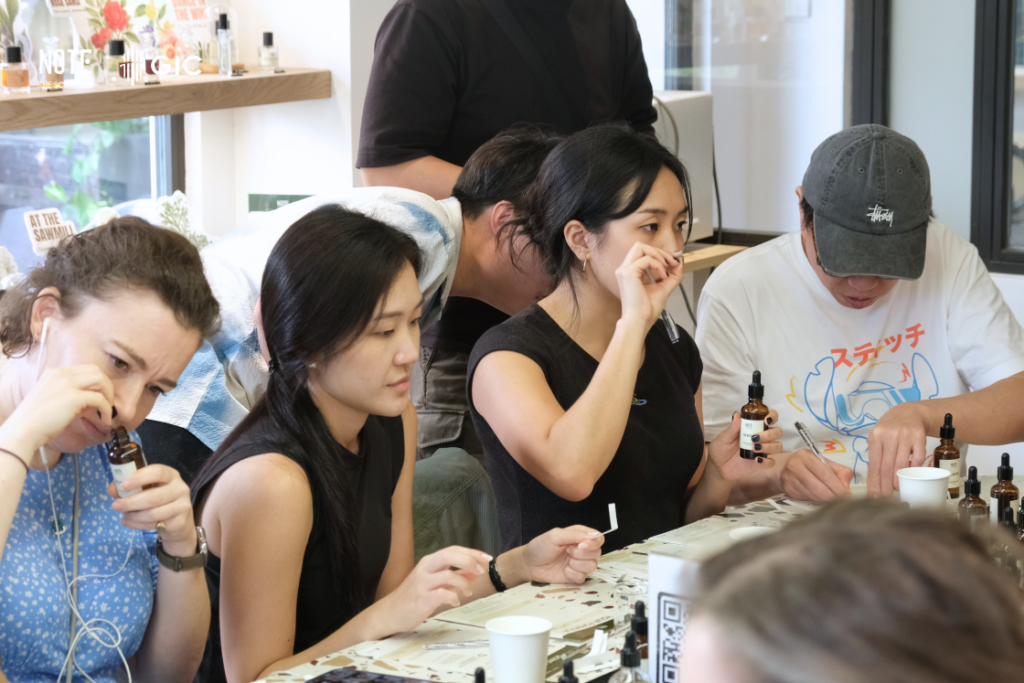 gic singapore, note the scent lab, perfume workshop