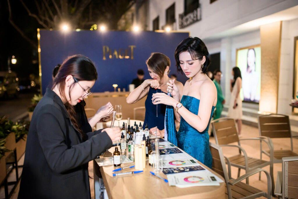 Workshop Nước Hoa B2B; PIAGET Hanoi; Note - The Scent Lab; Quà tặng doanh nghiệp; Workshop nước hoa doanh nghiệp