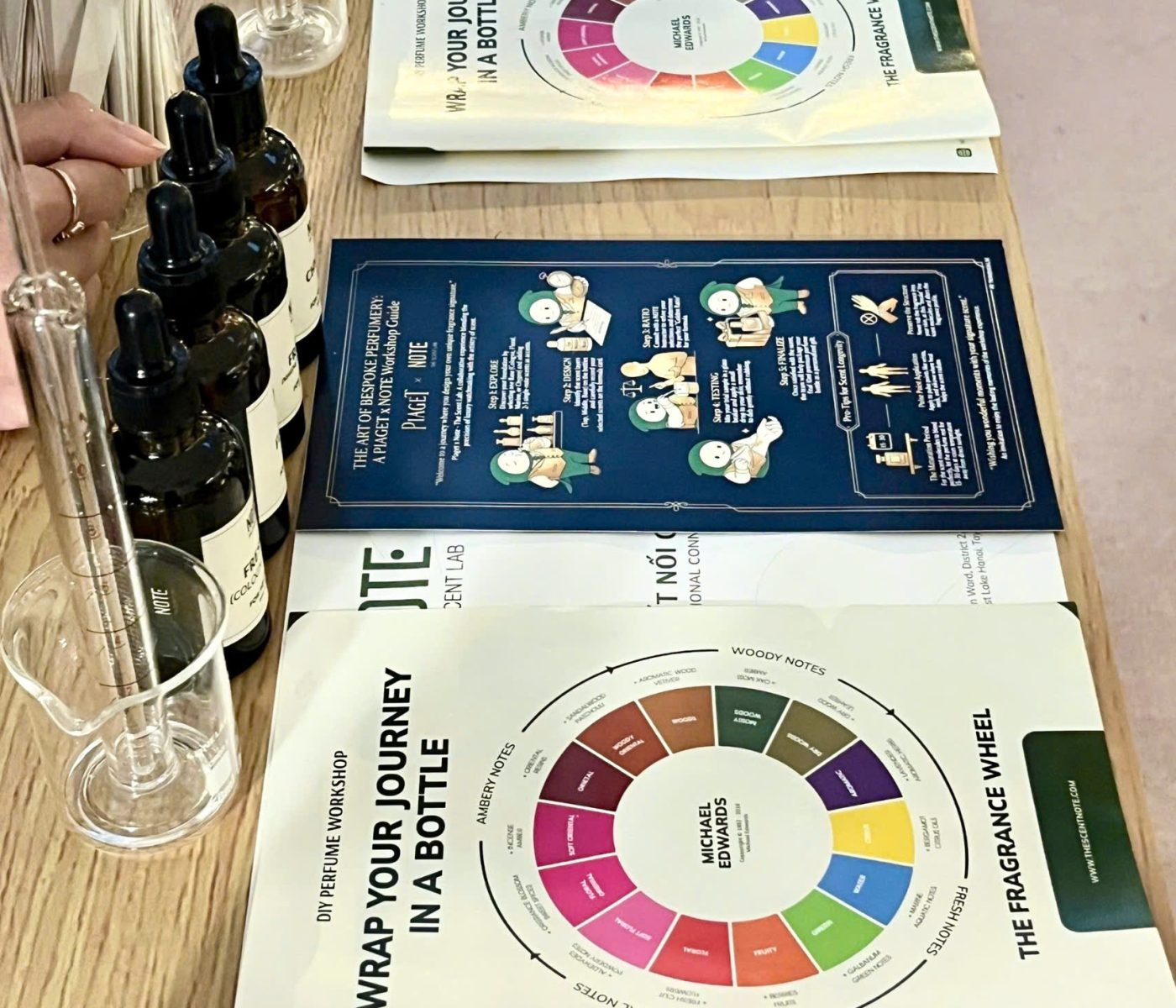 Workshop Nước Hoa B2B; PIAGET Hanoi; Note - The Scent Lab; Quà tặng doanh nghiệp; Workshop nước hoa doanh nghiệp
